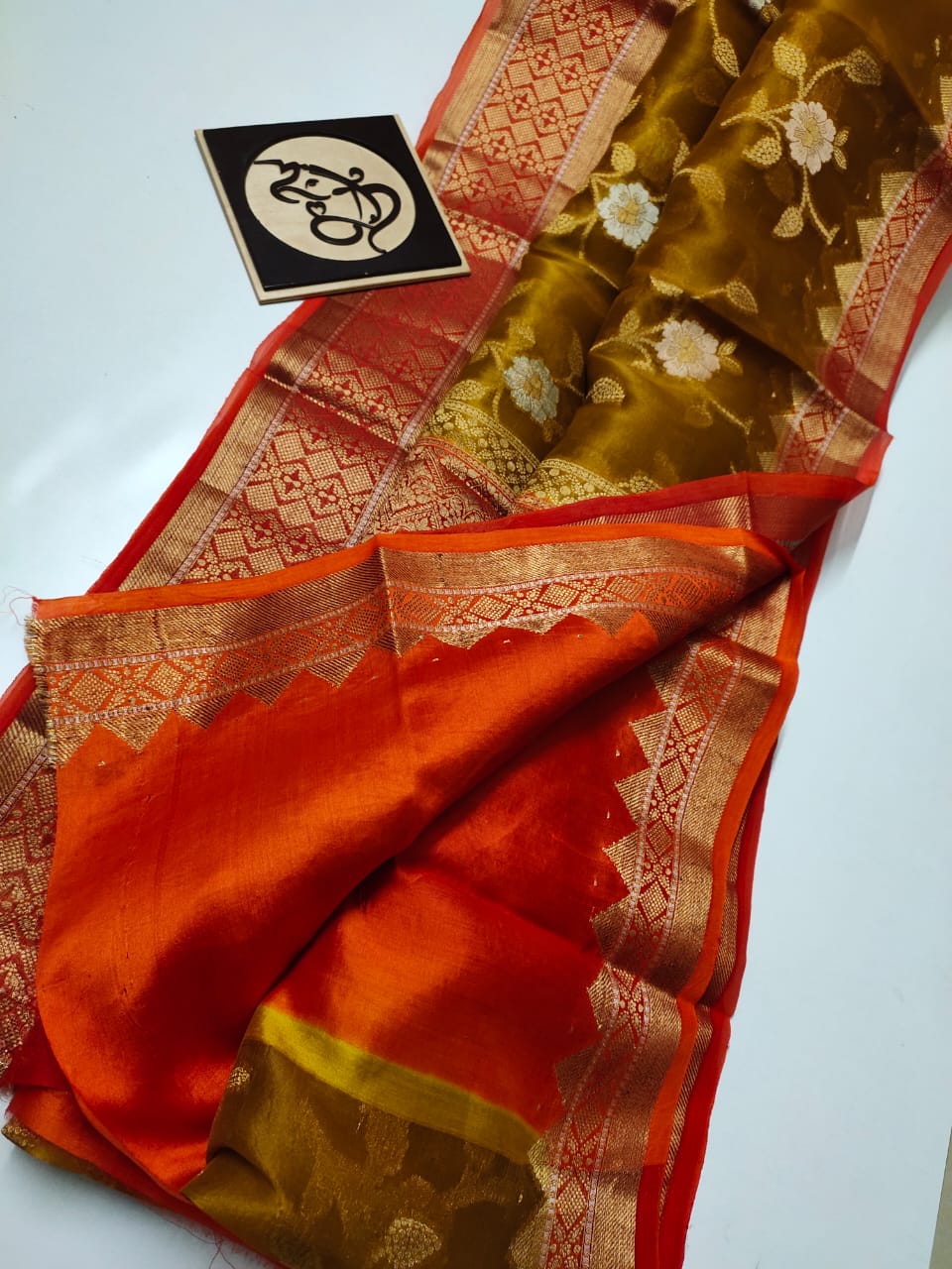 Banaras kora sarees