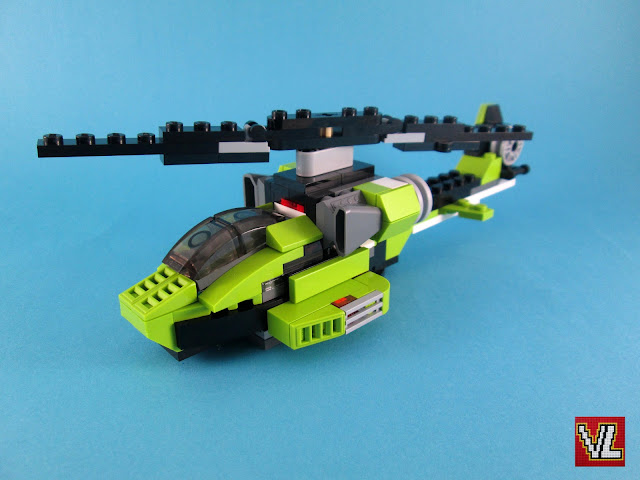 Set LEGO Creator 31007 Power Mech - fast helicopter (modelo 3)