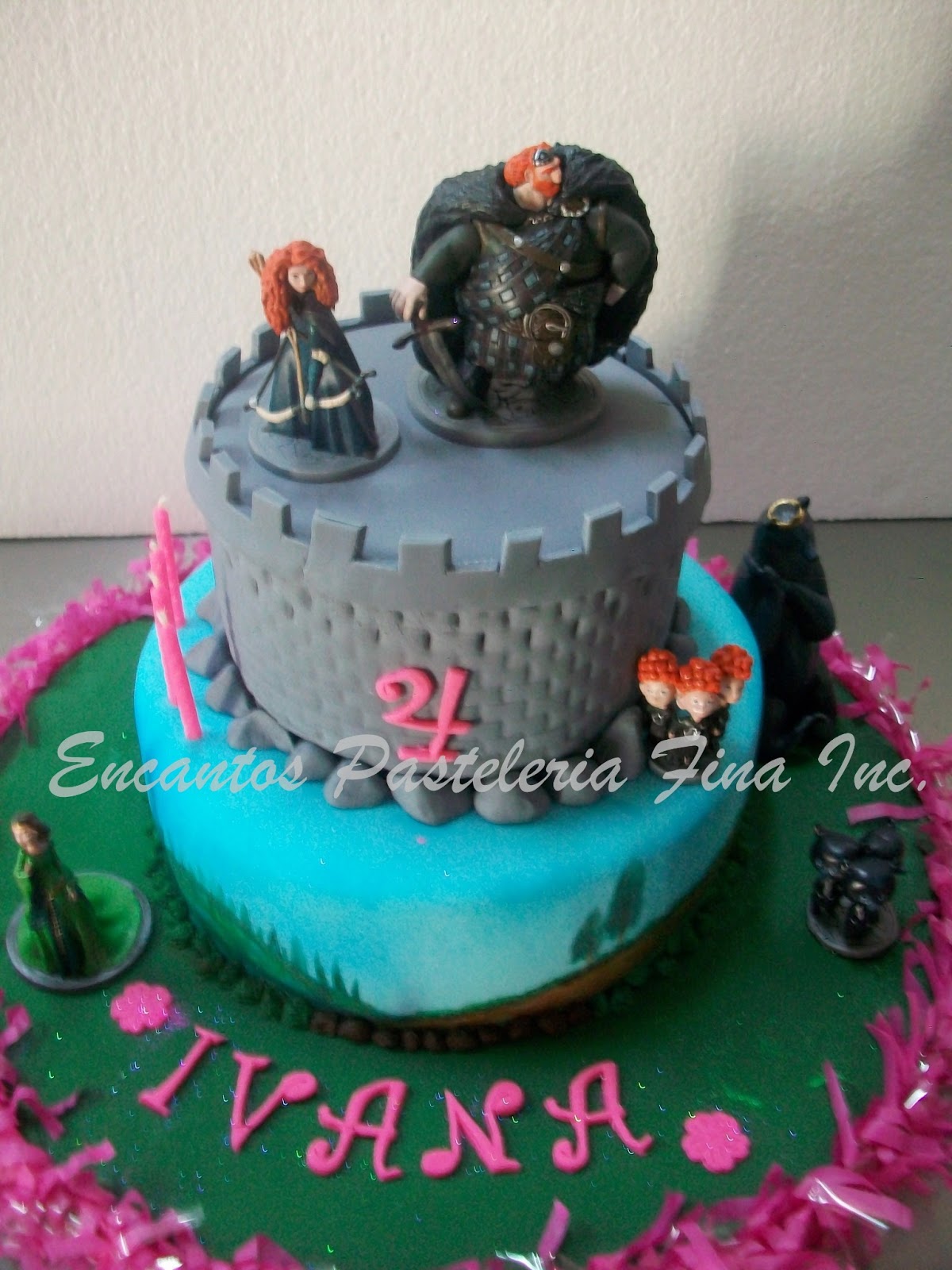 Charms Pastry Delights Cake Designers By Encantos Pasteleria Fina Disney Brave Cake