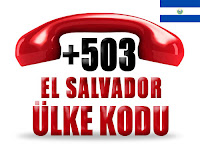 +503 El Salvador ülke telefon kodu