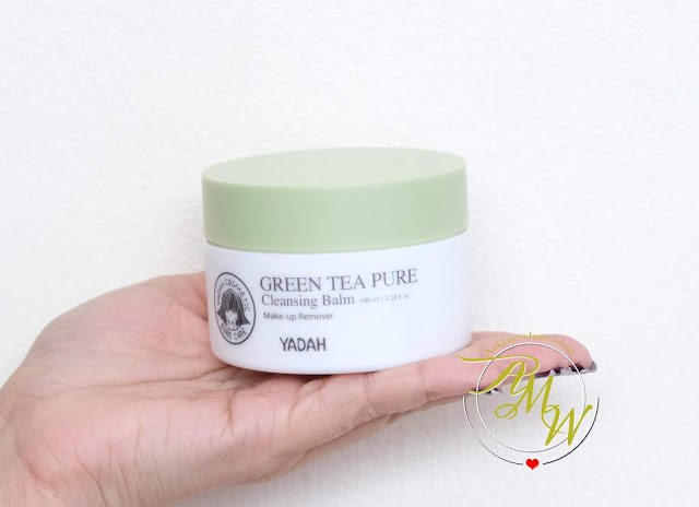 a photo of YADAH Green Tea Pure Cleansing Balm Review by Nikki Tiu of askmewhats.com