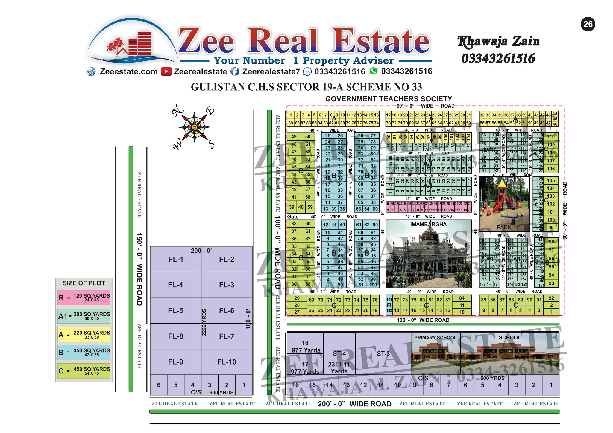 Scheme 33 Societies Map Gulistan Society Scheme 33 - Latest Map & Video | Zee Real Estate
