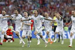 Bekuk Spanyol Lewat Adu Penalti, Rusia ke Perempat Final 