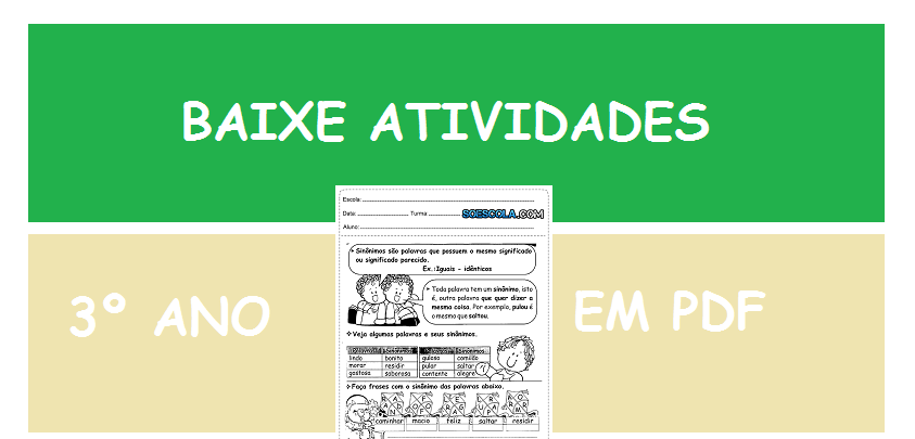 Livro atividades 3 anos pdf Clearance