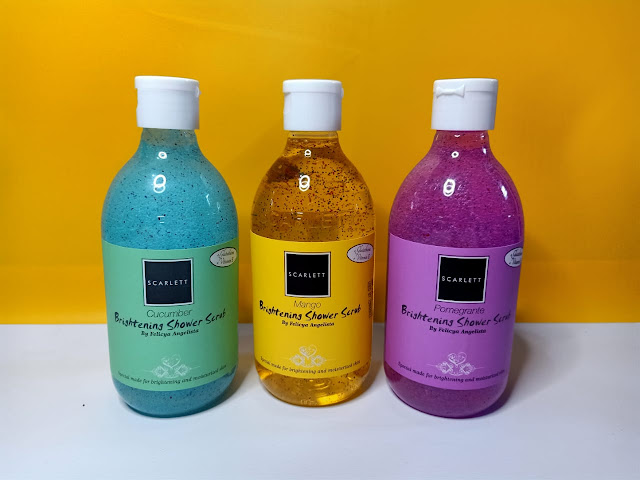 scarlett whitening shower scrub scarlett whitening