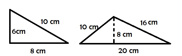 Gambar Bangun Datar Segitiga
