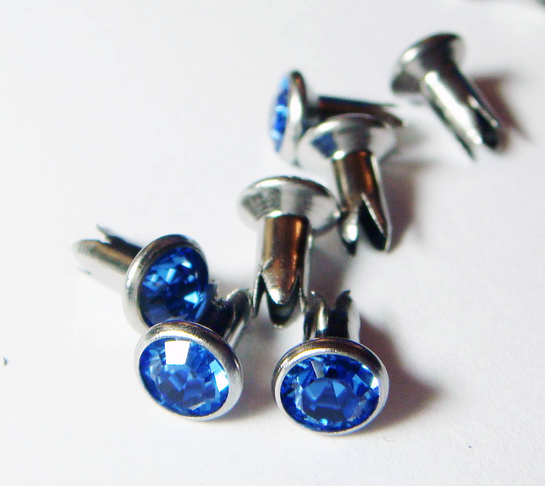 Tifa Unleashed: Swarovski Crystal Rivets on Etsy