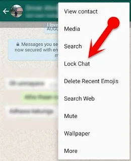 cara megunci aplikasi whatsapp cara megunci aplikasi whatsapp untuk chat tertentu