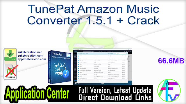tunepat amazon music converter full version free download tunepat amazon music converter full version free download
