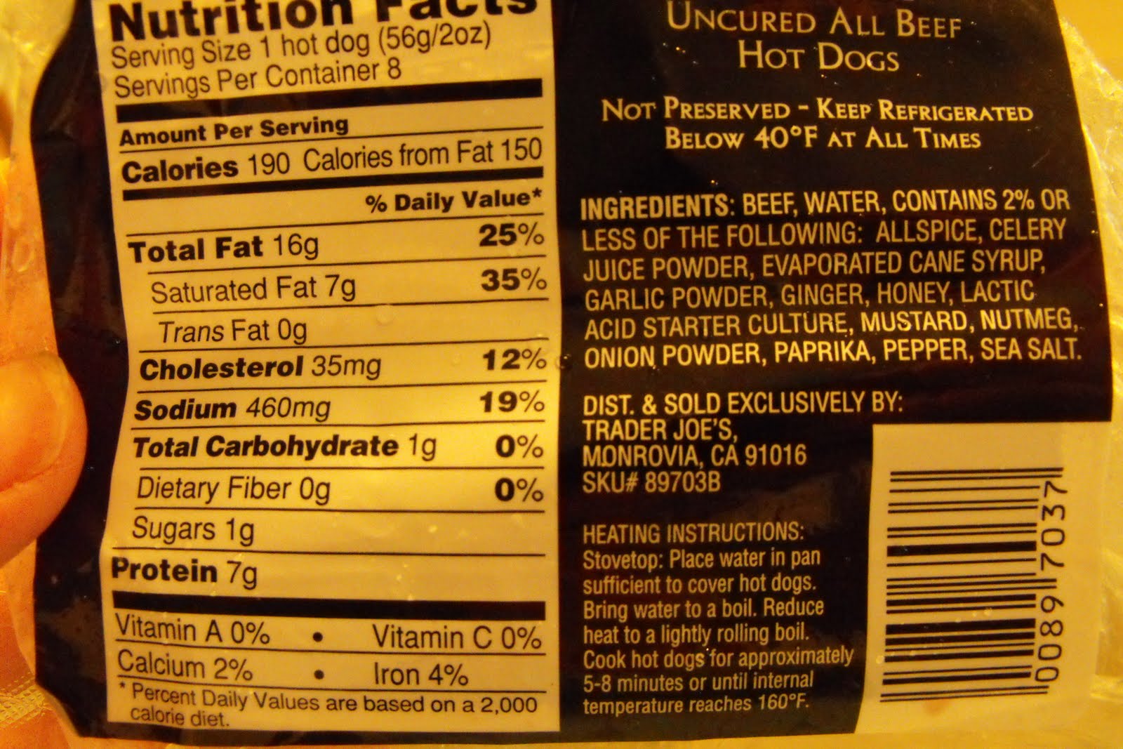 Trader Joe's Food Review Hot Dogs!!!! Mean it's summer time!