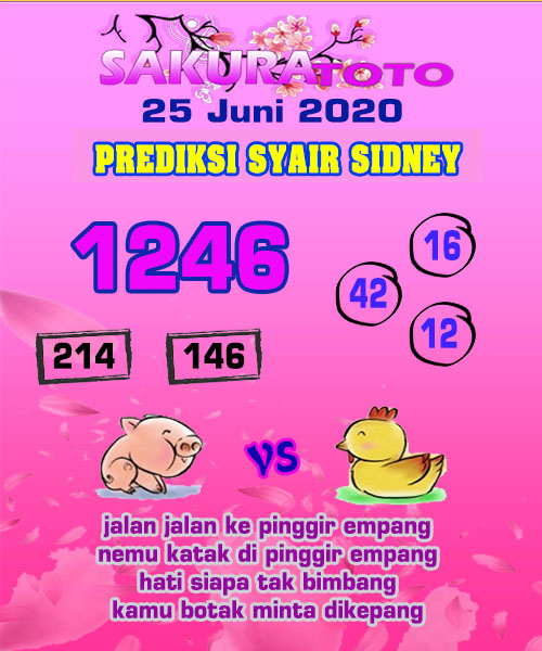 Bocoran Togel Kamis 25 Juni 2020