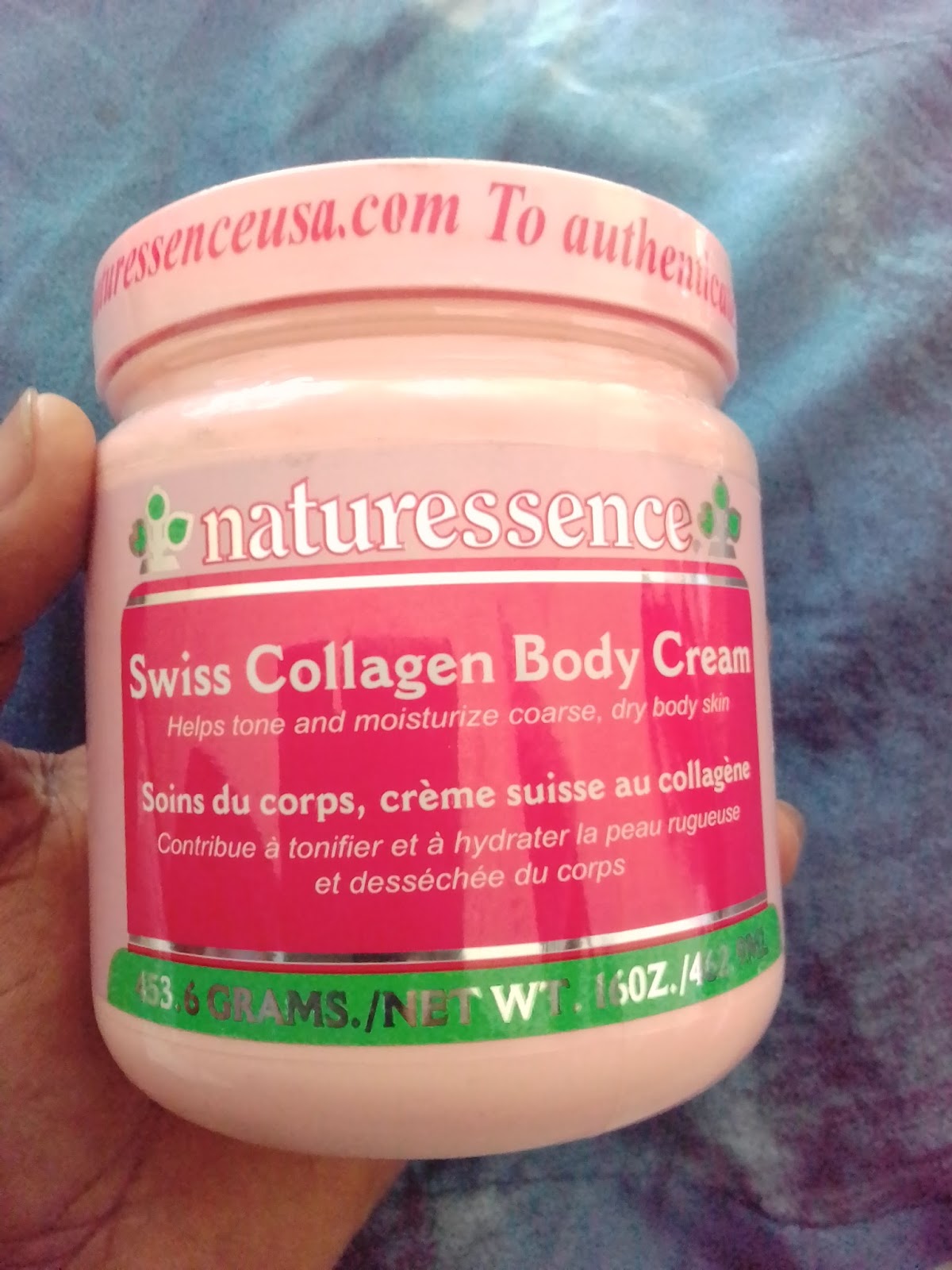 SugarWhite Beauty Solutions Naturessence Swiss Collagen Cream Bullet