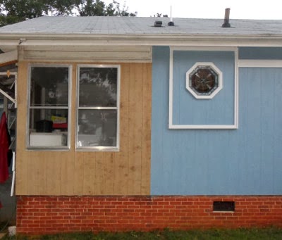 5 Acres & A Dream: More Progress On The House (Back Porch)