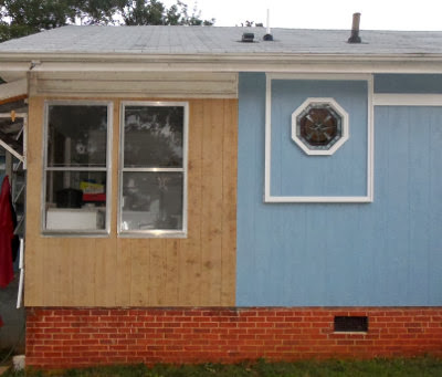 5 Acres & A Dream: More Progress On The House (Back Porch)