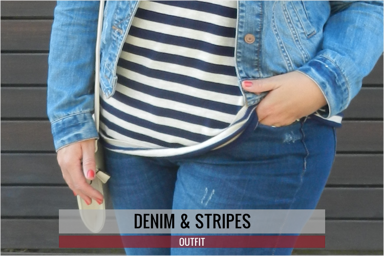 Denim & Stripes Look