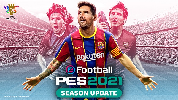 تحديد موعد إطلاق لعبة eFootball PES 2021 القادمة على شكل تحديث و الكشف عن سعرها 