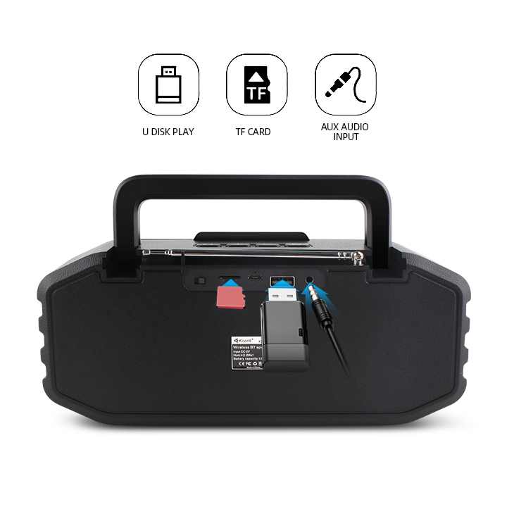 Loa Bluetooth Kisonli KS-1986 3 loa bluetooth kisonli ks 1986 3