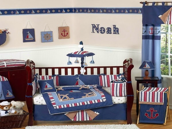 Nautical bedroom decor