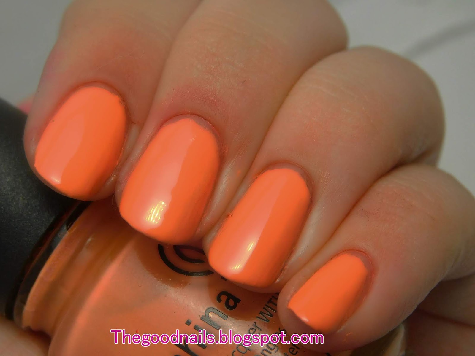 4. China Glaze Nail Lacquer in "Peachy Keen" - wide 1