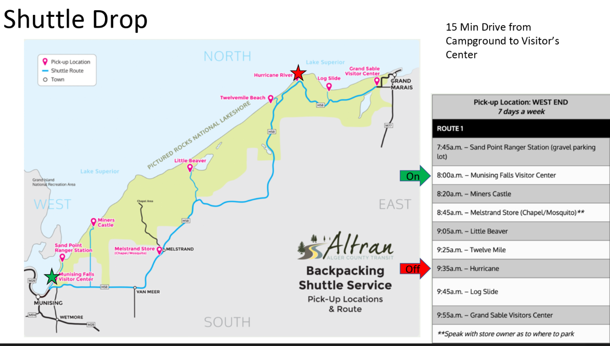 A Transgenic World: Backpacking the Pictured Rocks National Lakeshore