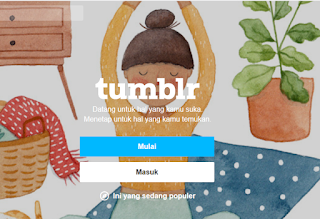 cara membuat blog di tumblr