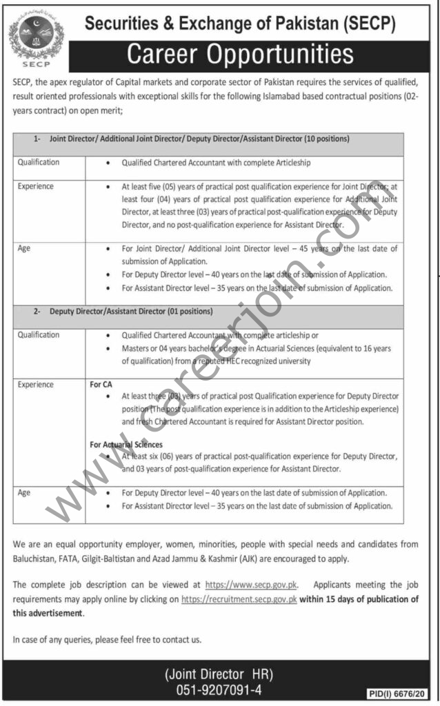 https://www.secp.gov.pk Jobs 2021 - Securities and Exchange of Pakistan SECP Jobs 2021 in Pakistan https://www.secp.gov.pk Jobs 2021 - Securities and Exchange of Pakistan SECP Jobs 2021 in Pakistan