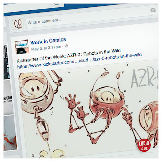Kickstarter of the Week: AZR-0: Robots in the Wild by Cesare Asaro & Kirstie Shepherd- Curio & Co. (Curio and Co. OG - www.curioandco.com)