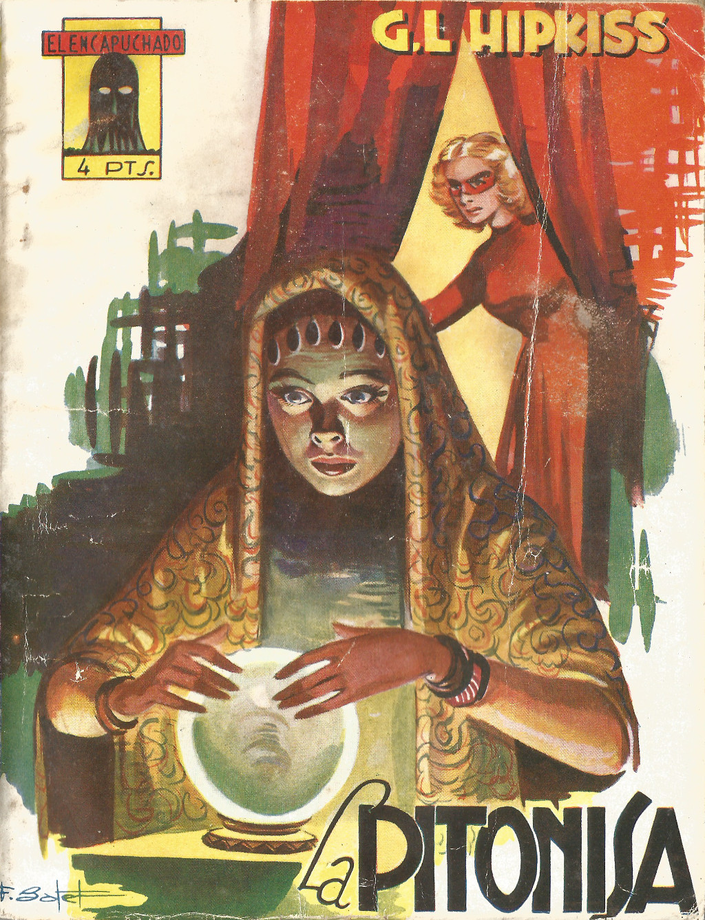 Portadista LA PITONISA