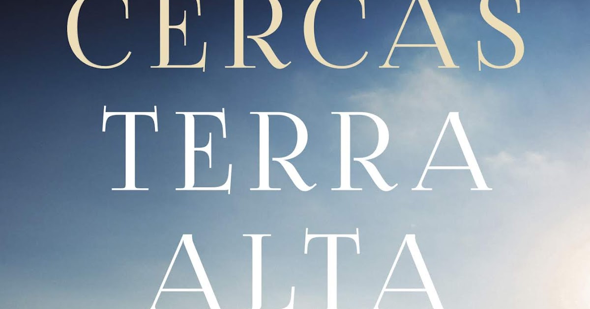 MALETA DE LIBROS Tierra Alta. Javier Cercas. Premio 2019
