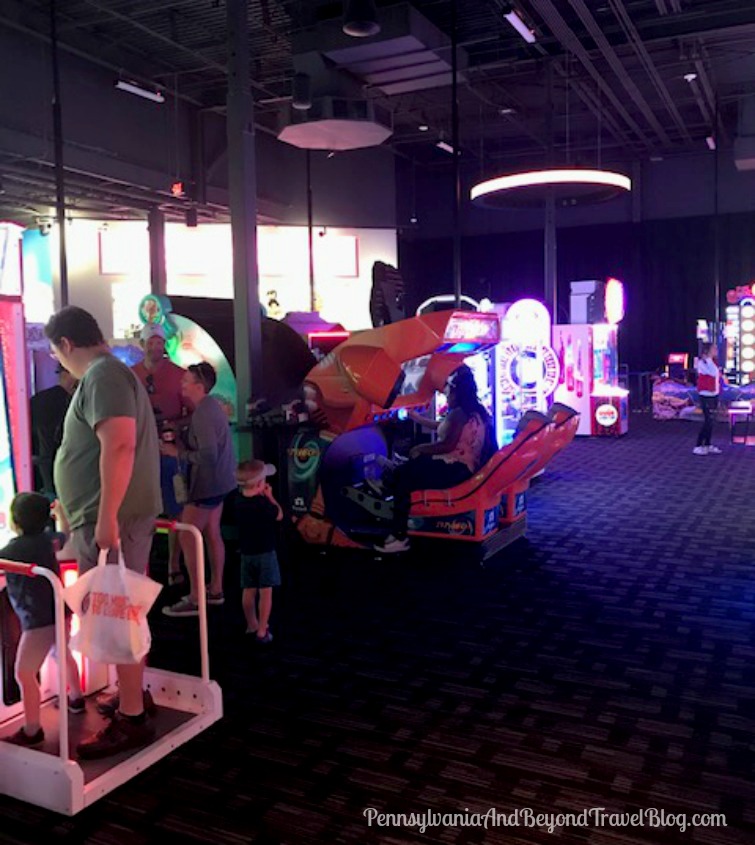 Pennsylvania & Beyond Travel Blog Family Fun at Dave & Buster's in