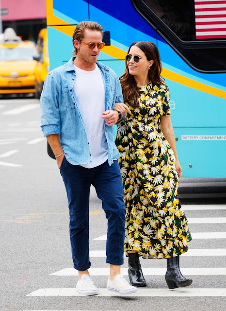 Sophia Bush and Grant Hughes Out in New York