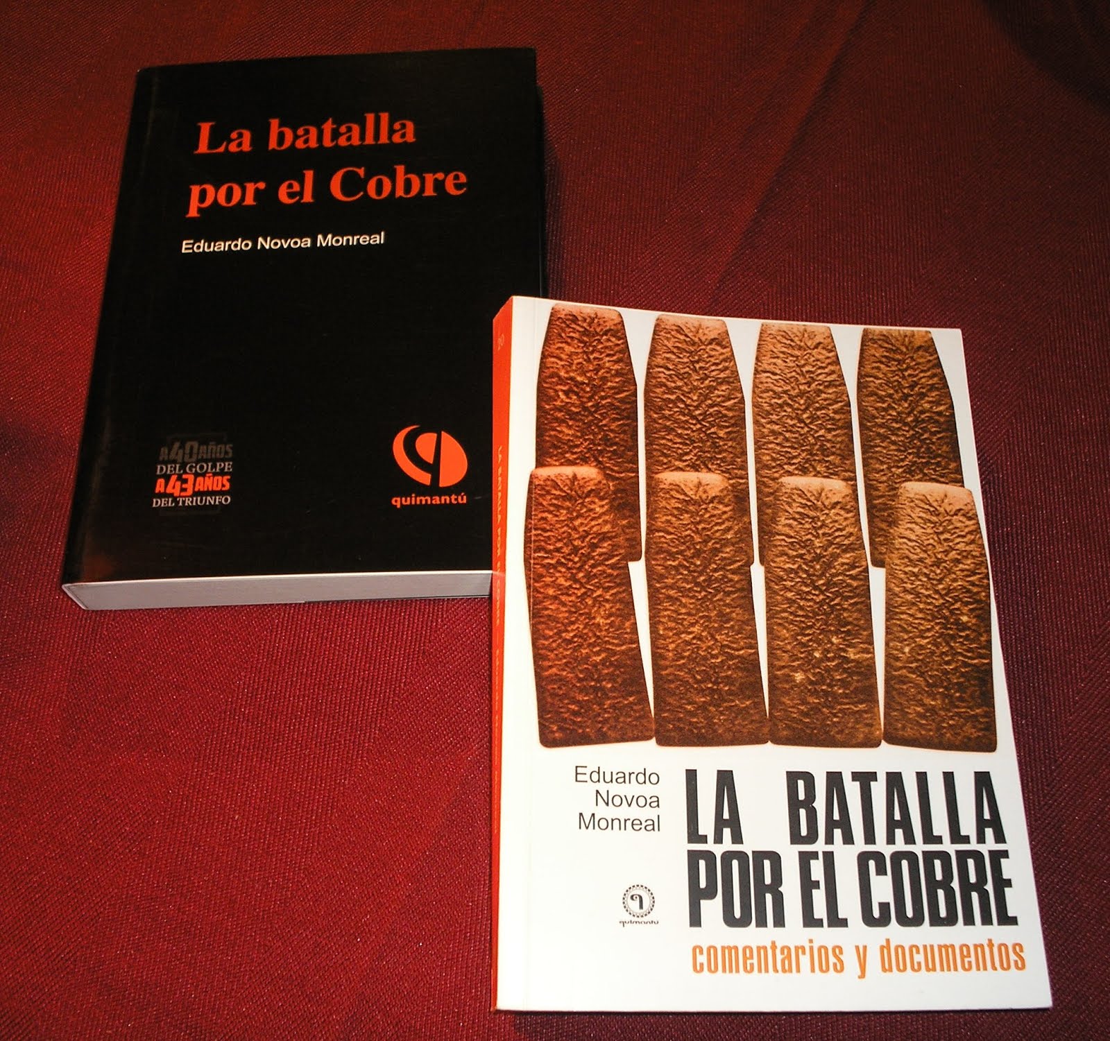 "La batalla por el cobre".