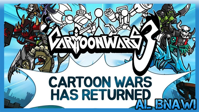 تحميل لعبة Cartoon Wars 3 APK للأندرويد من الميديا فاير