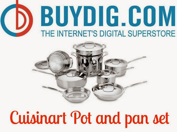 Giveaway: Cuisinart Pot and Pan Set Giveaway