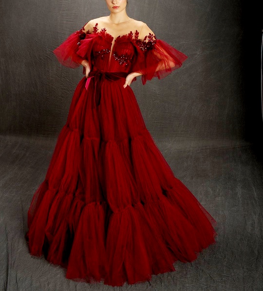 Glamorous Red Gowns