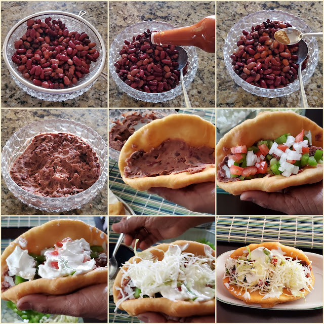 Sailaja Kitchen...A site for all food lovers! Chalupas Recipe / Bean