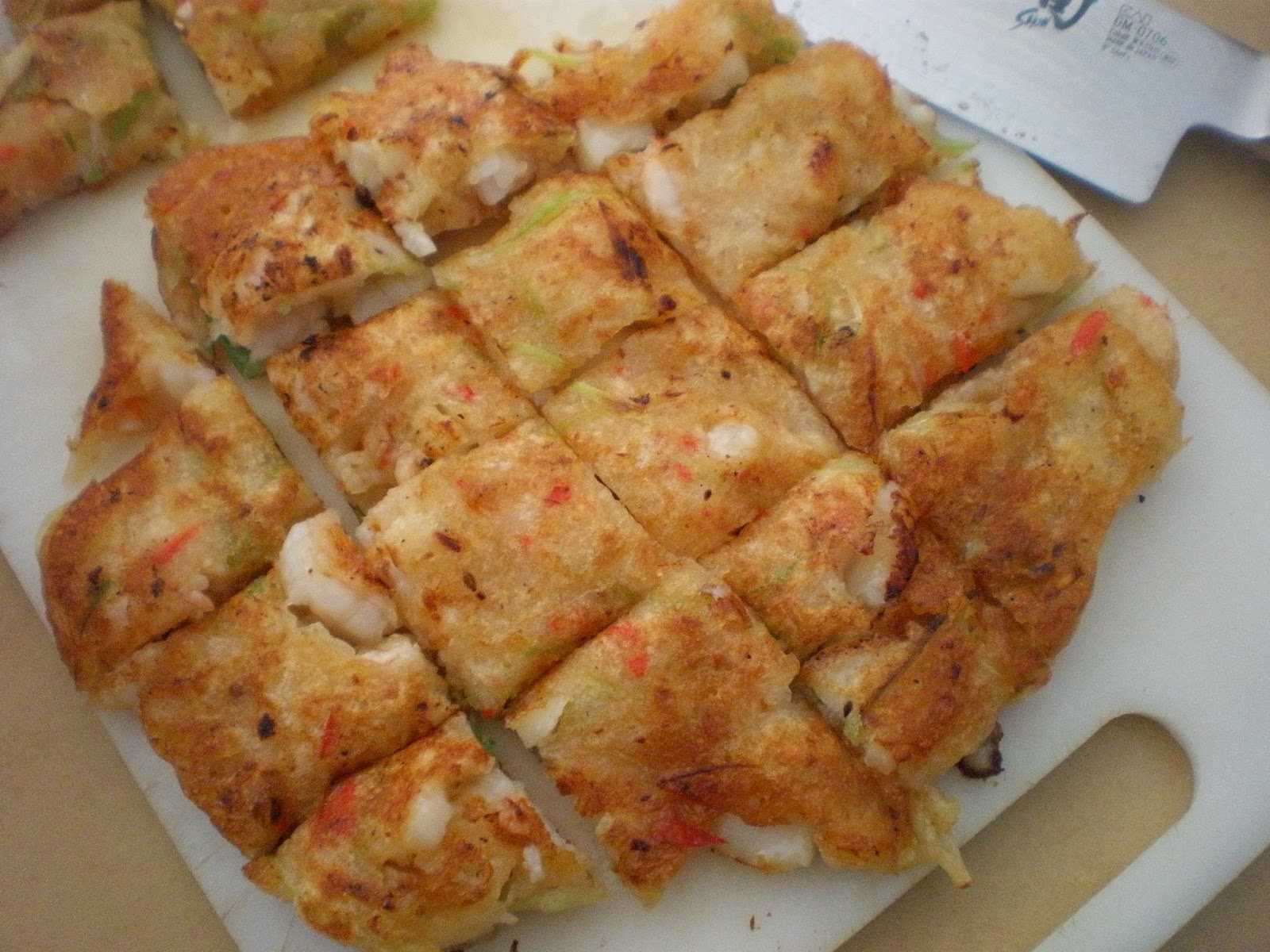 The InTolerant Chef ™ Korean Seafood Pancake Haemul Pajeon