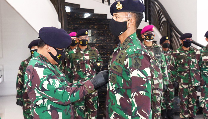 Mantan Komandan KRI Pulau Rimau-724 Letkol Maman Jabat Kadeppel AAL
