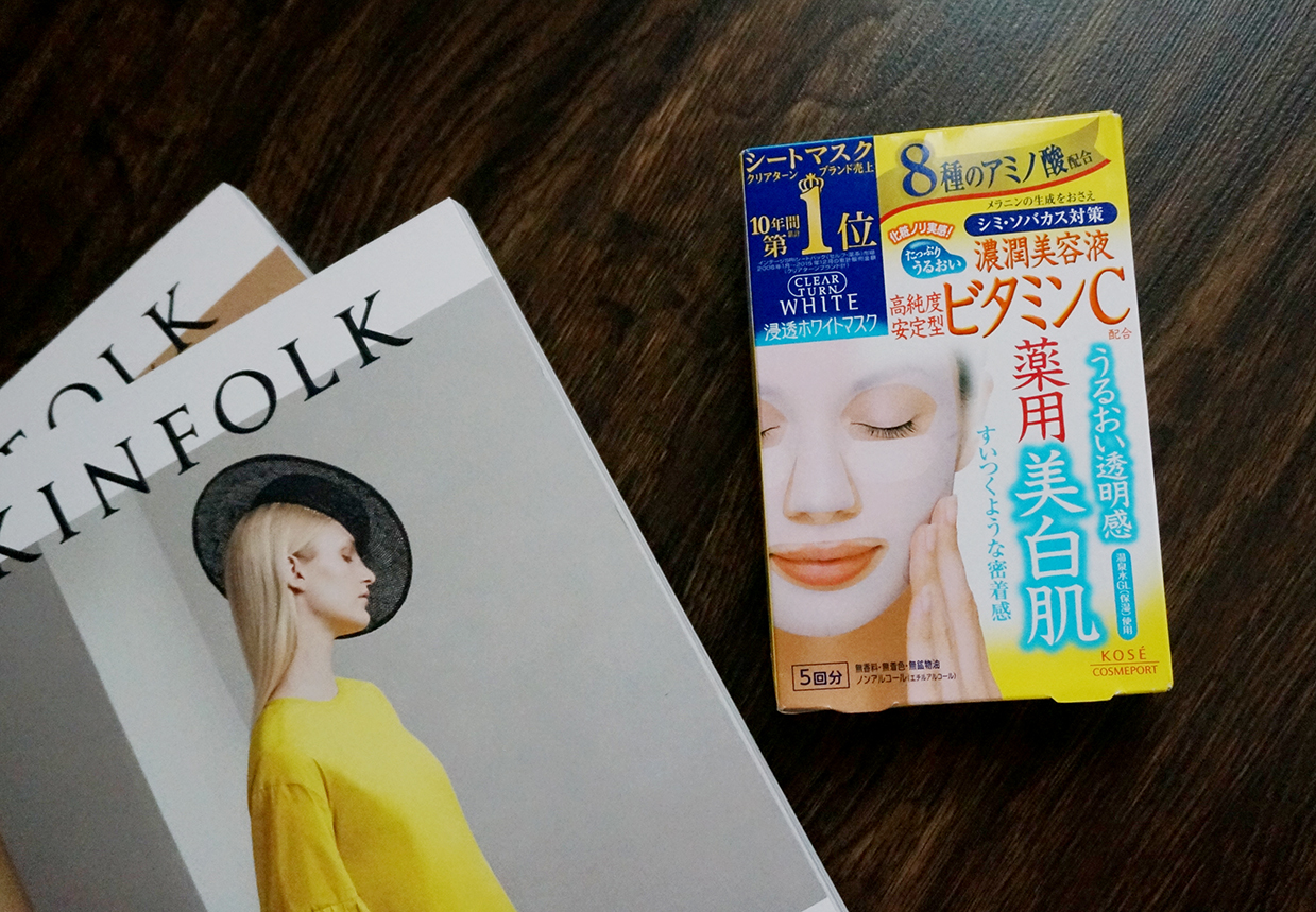 Pampering my Face with Kose Clear Turn Face Sheet Mask — Ms. Rhea
