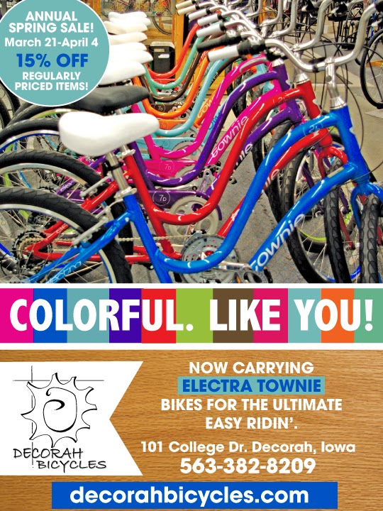 Decorah Bicycles 2015