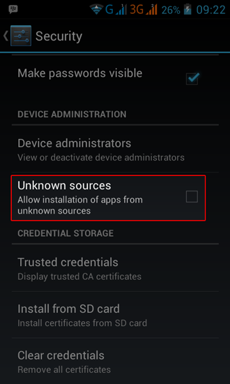 Cara install app dari microSD pada Android