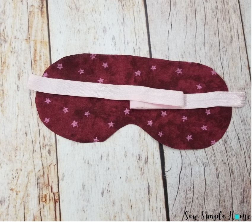 DIY Sleep Mask Pattern Sew Simple Home