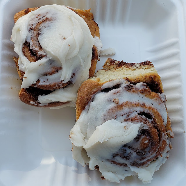 Cinnamon Buns from Fern Cafe in Victoria, British Columbia