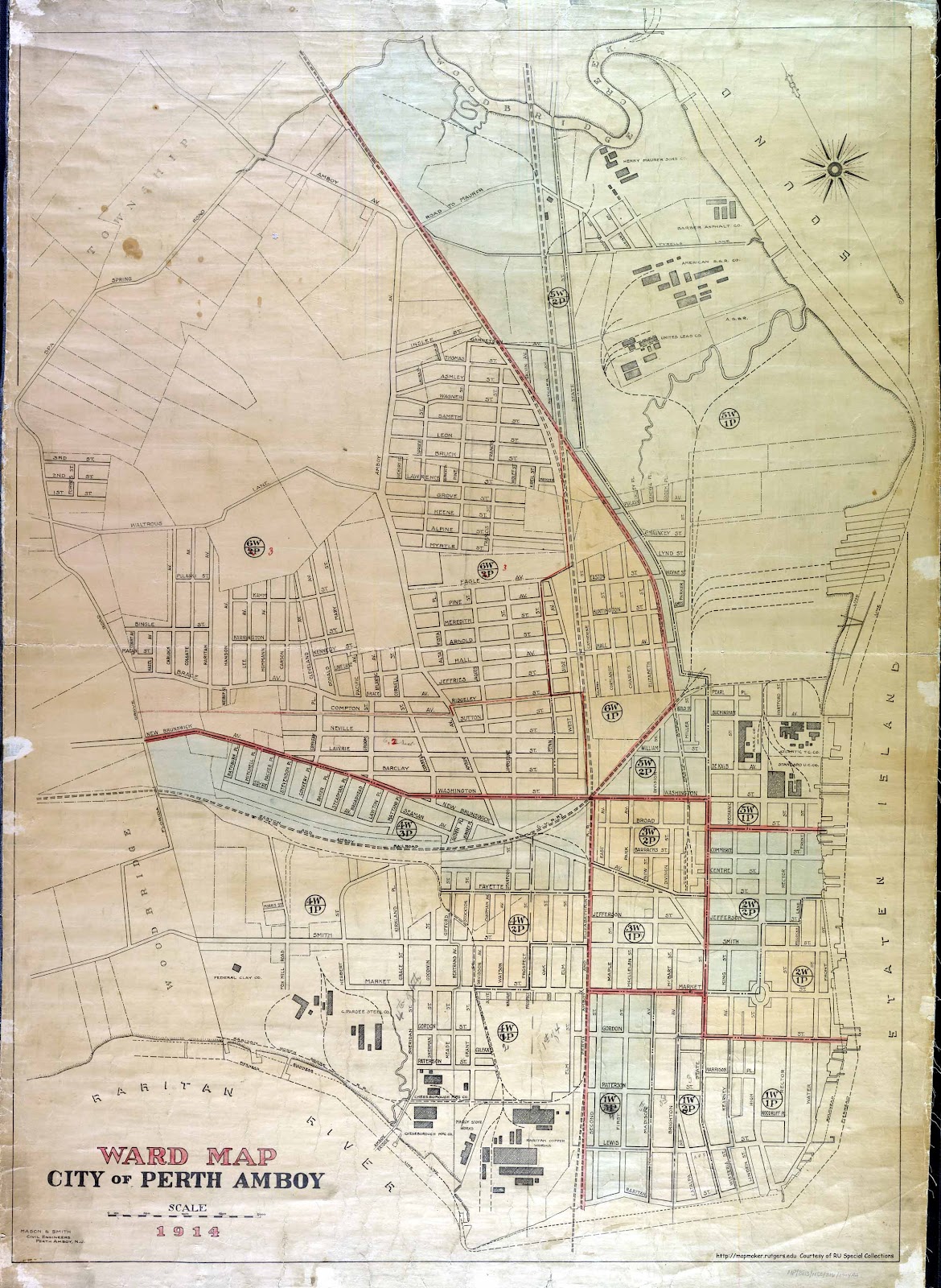Historic Perth Amboy Virtual Museum Maps