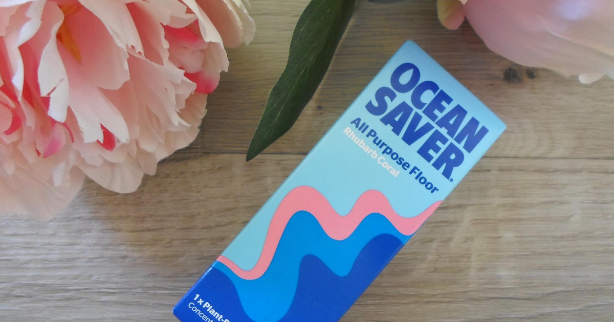 Ocean Saver EcoFriendly Cleaning Products All Purpose Floor Cleaner Eco Drop Rhubarb Coral