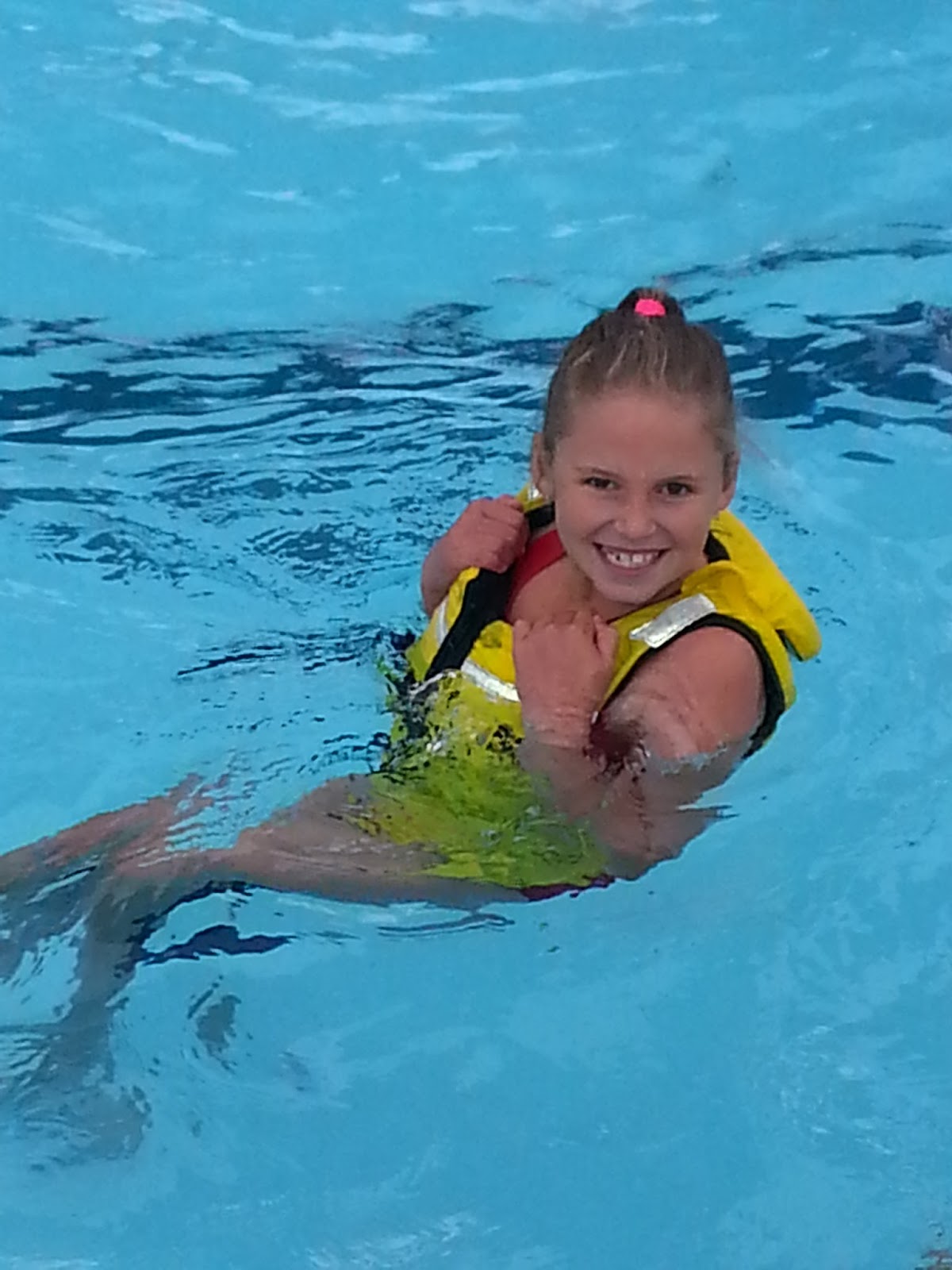 Mrs Berryman's Class Swim Safe Life Jackets