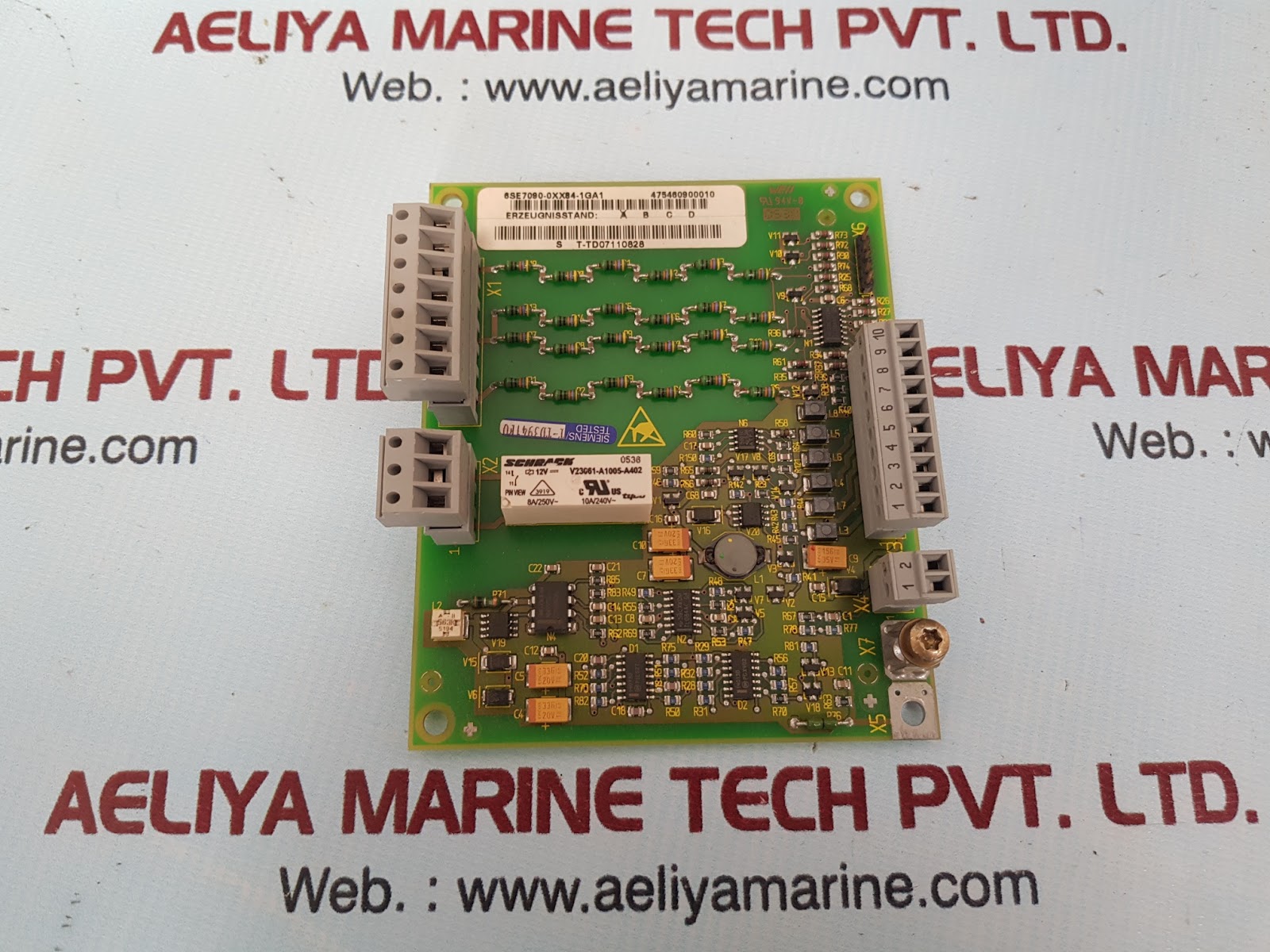 SIEMENS 6SE70900XX841GA1 VOLTAGE SENSING BOARD Aeliya Marine