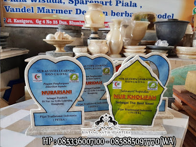 Tempat Pembuatan Plakat Marmer, Vandel Souvenir KKN, Vandel Marmer Tulungagung
