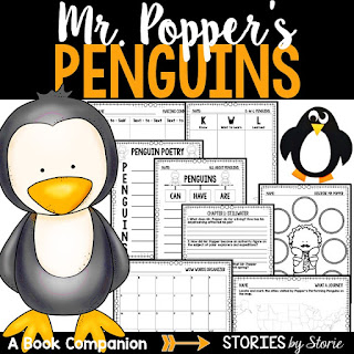 Are you getting ready to read Mr. Popper's Penguins? I've shared activities to pair with this book, including a fun penguin craft!