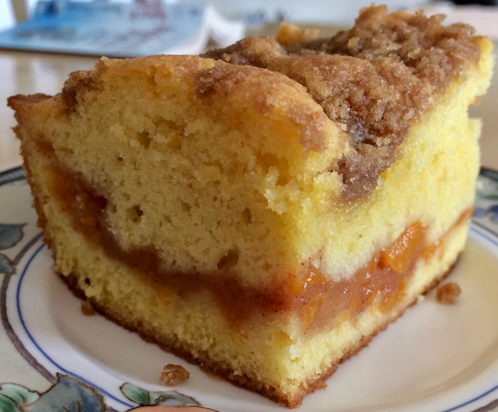 Shenandoah Gateway Farm Apricot Coffee Cake